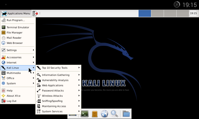 Kali Linux linuxdeploy