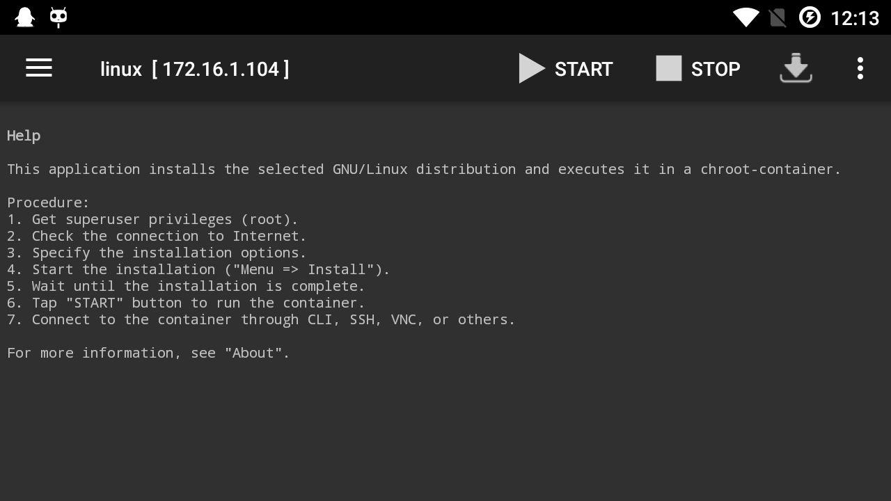 Linux Deploy for Android
