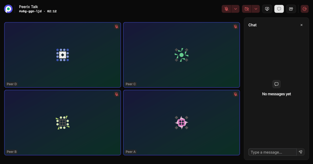 Peerix Talk app